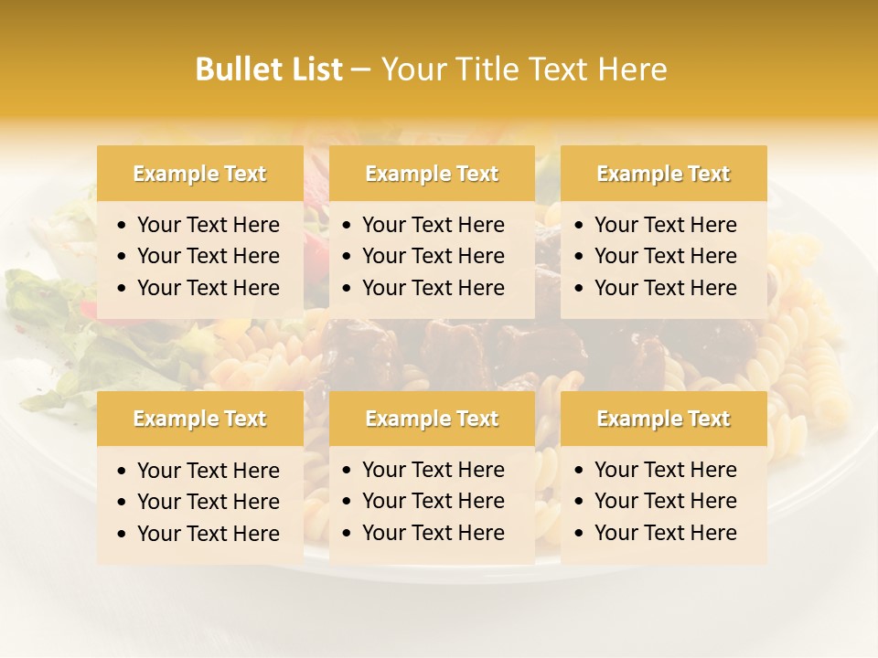 Beef Diet Pork PowerPoint Template