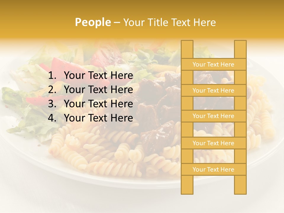 Beef Diet Pork PowerPoint Template