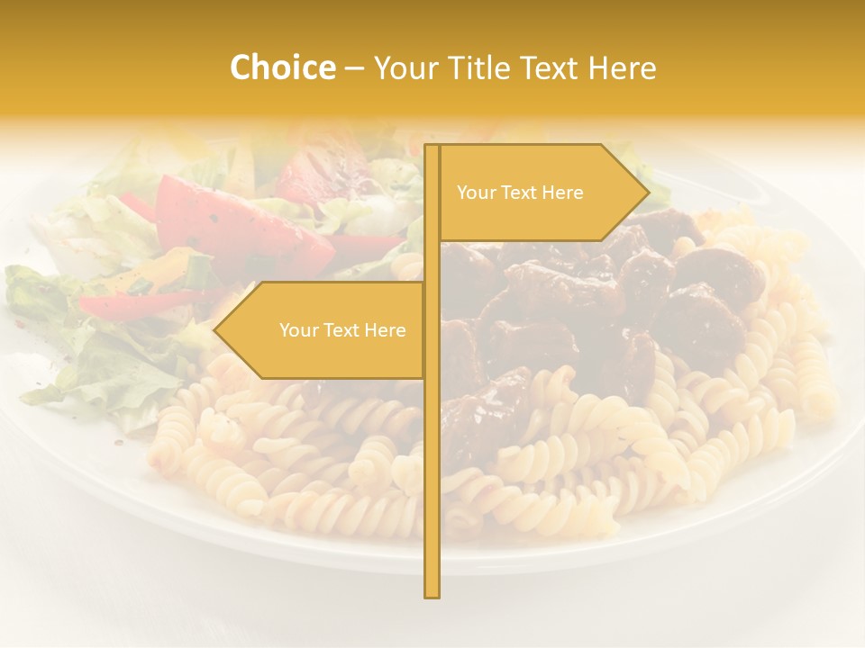 Beef Diet Pork PowerPoint Template