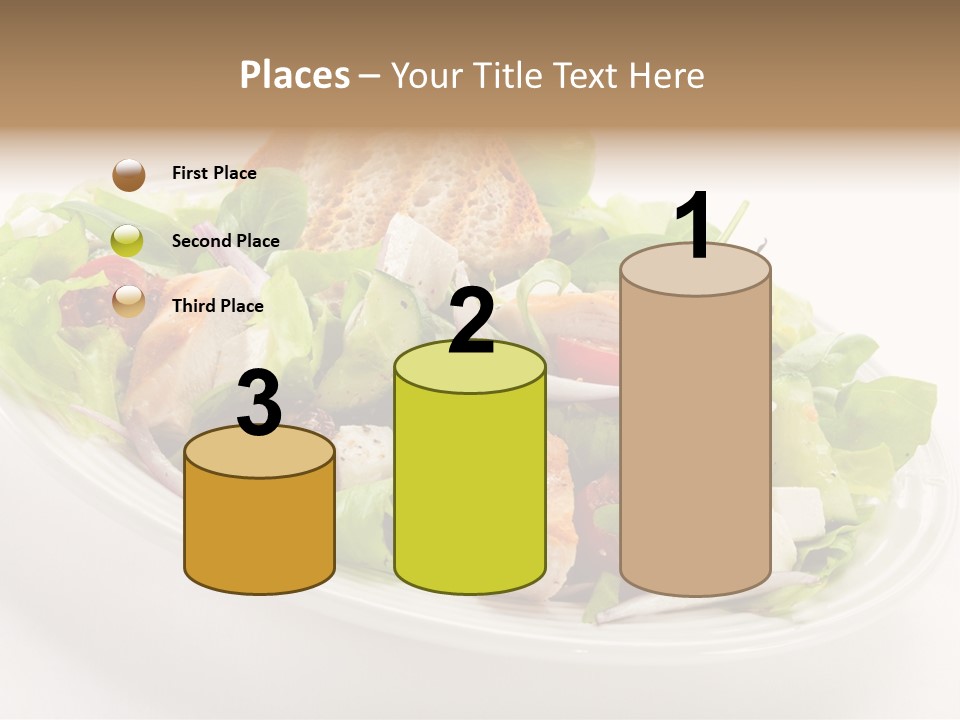 Slice Roasted Meat PowerPoint Template