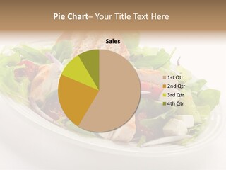 Slice Roasted Meat PowerPoint Template