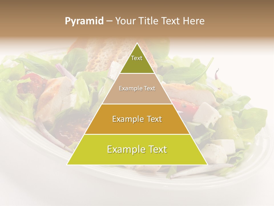 Slice Roasted Meat PowerPoint Template
