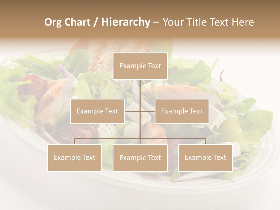 Slice Roasted Meat PowerPoint Template