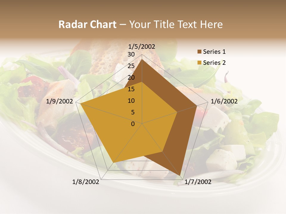 Slice Roasted Meat PowerPoint Template