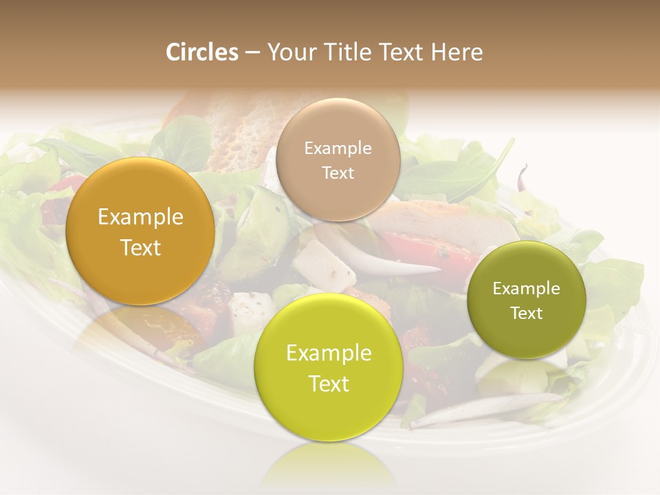 Slice Roasted Meat PowerPoint Template