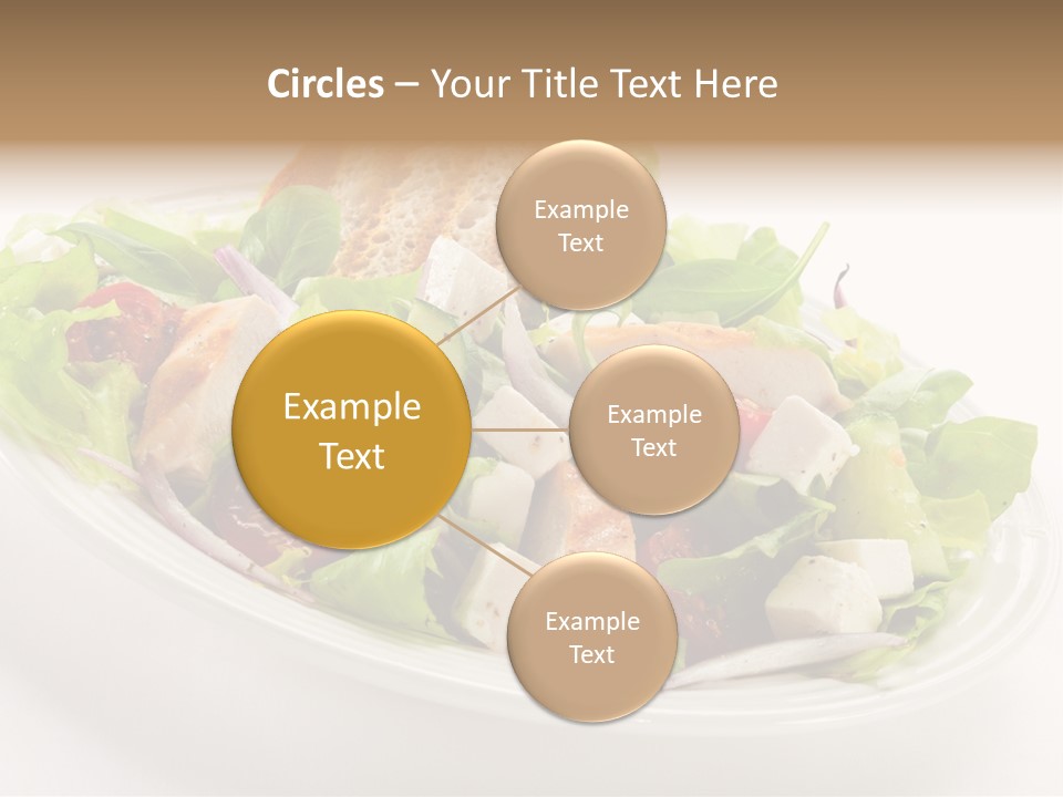 Slice Roasted Meat PowerPoint Template
