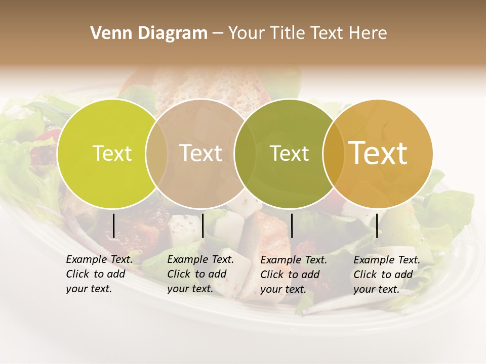 Slice Roasted Meat PowerPoint Template