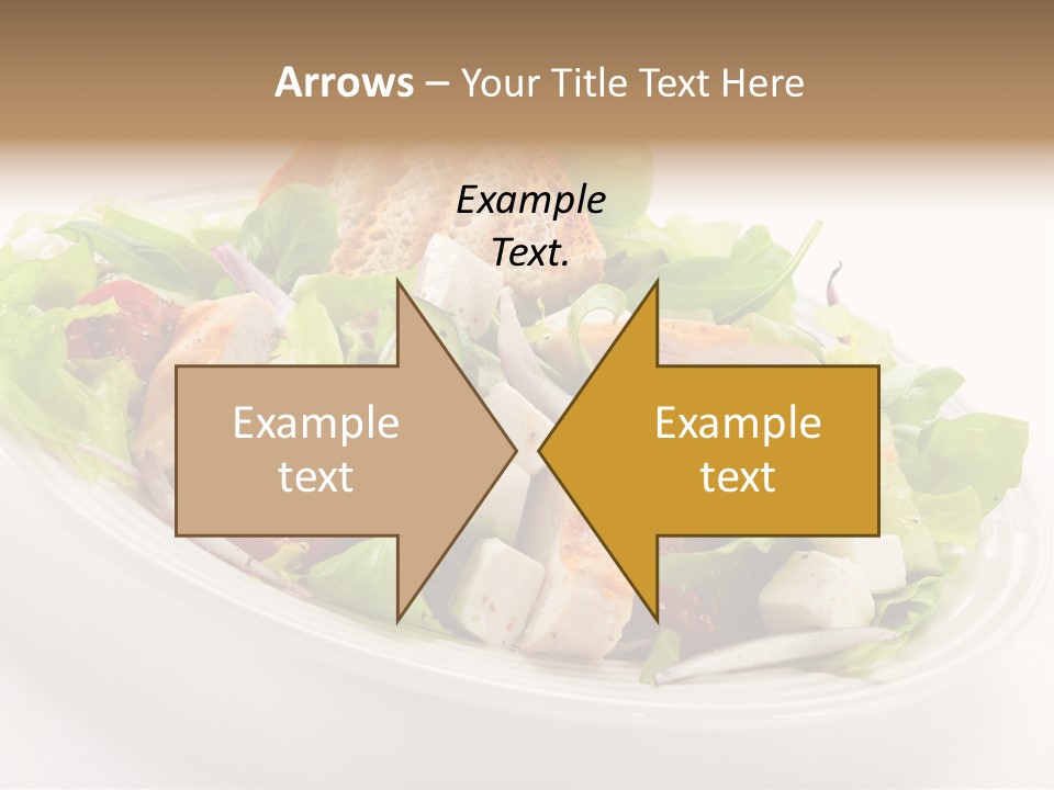 Slice Roasted Meat PowerPoint Template