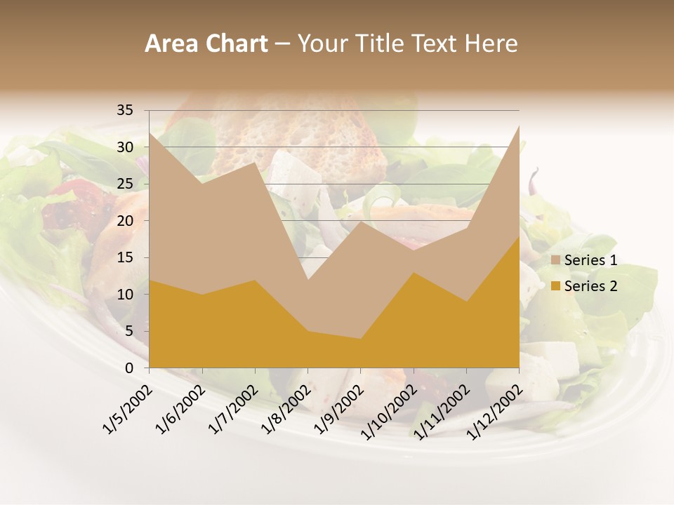 Slice Roasted Meat PowerPoint Template