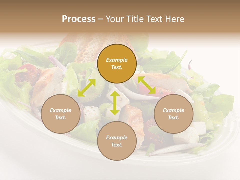 Slice Roasted Meat PowerPoint Template