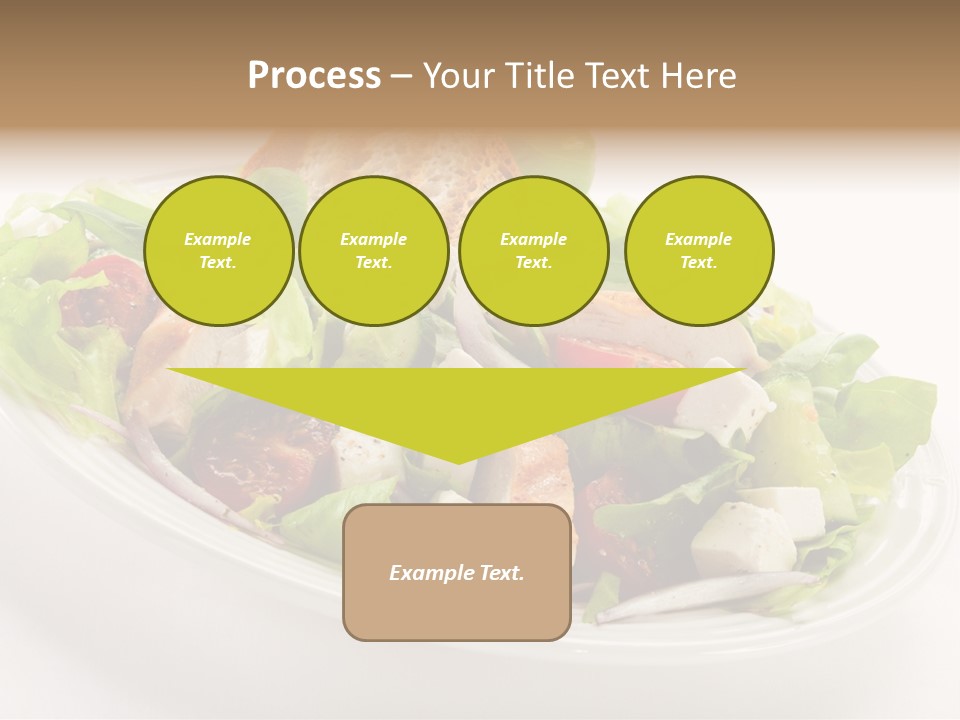Slice Roasted Meat PowerPoint Template