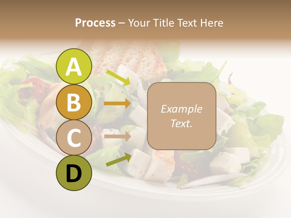 Slice Roasted Meat PowerPoint Template