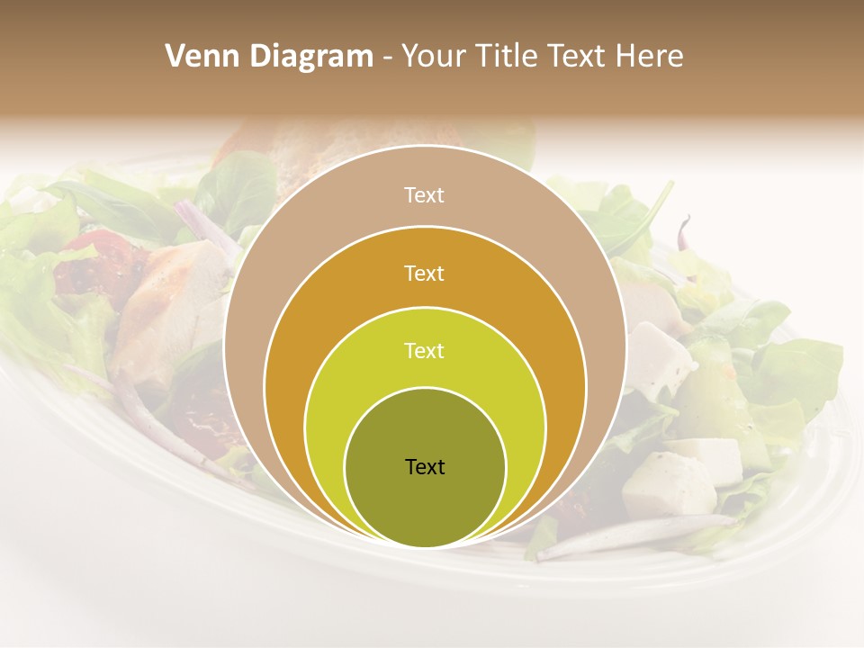 Slice Roasted Meat PowerPoint Template