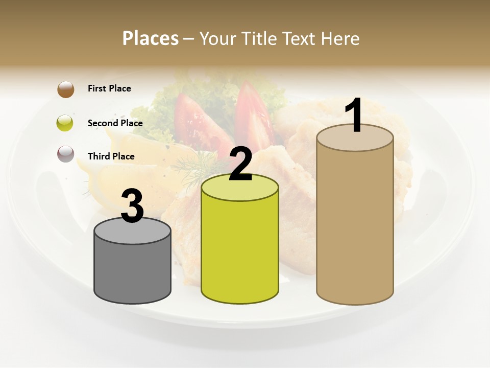 Dish Background Roast PowerPoint Template