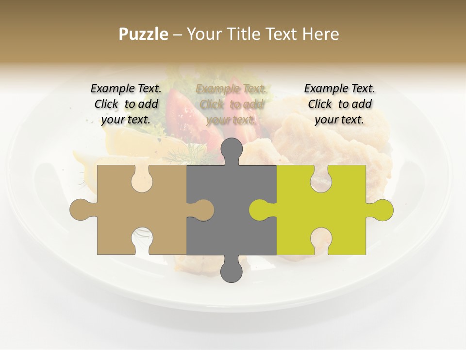 Dish Background Roast PowerPoint Template