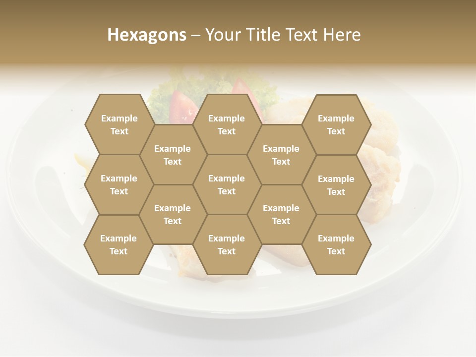 Dish Background Roast PowerPoint Template