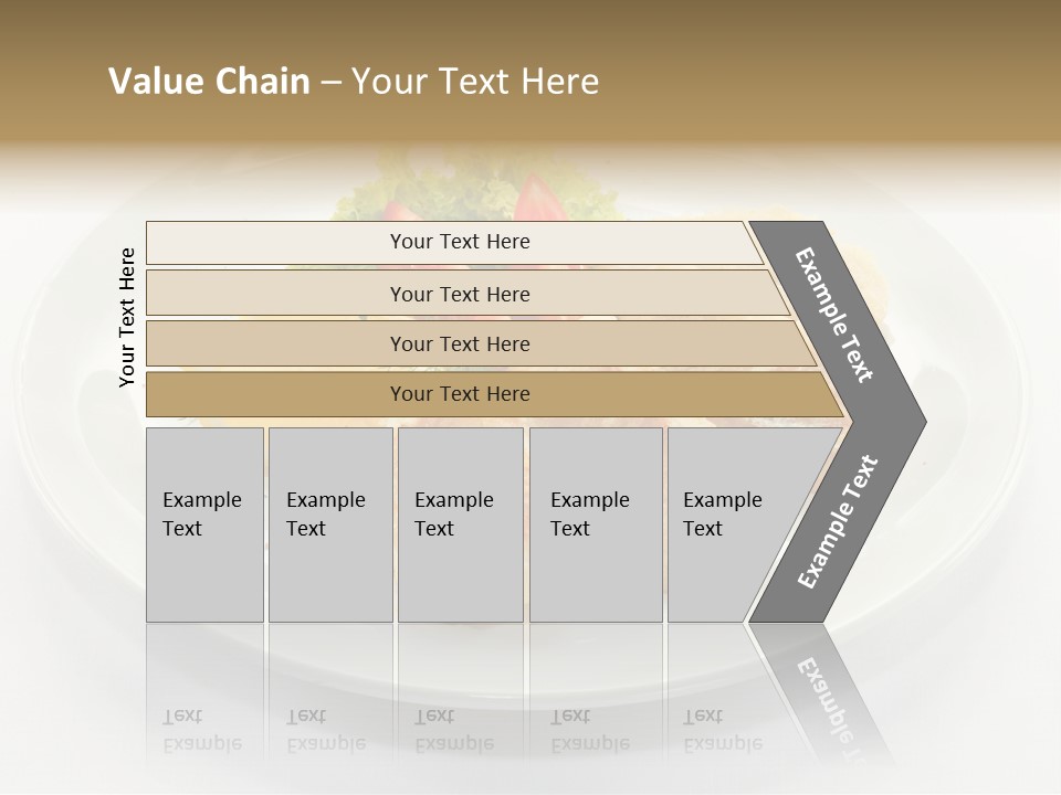 Dish Background Roast PowerPoint Template