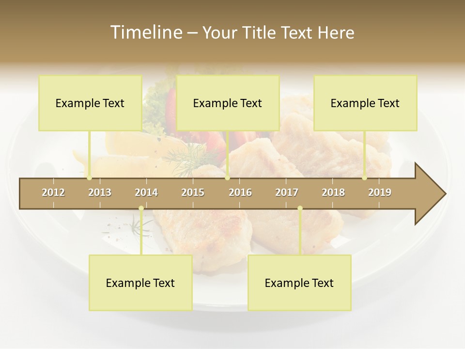 Dish Background Roast PowerPoint Template