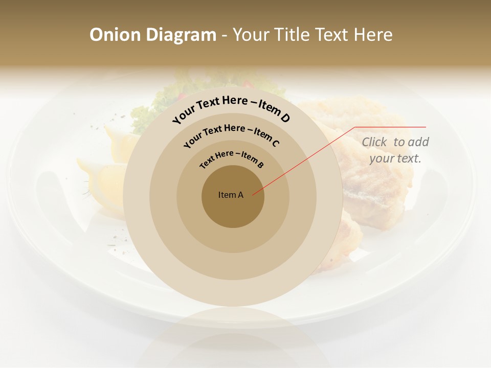 Dish Background Roast PowerPoint Template