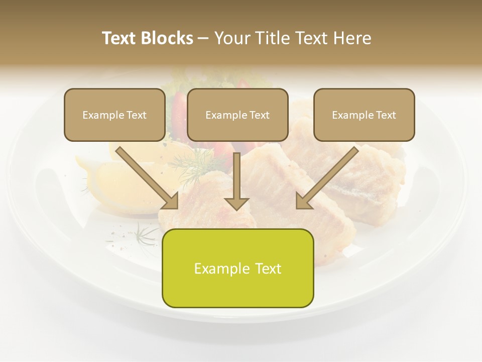 Dish Background Roast PowerPoint Template