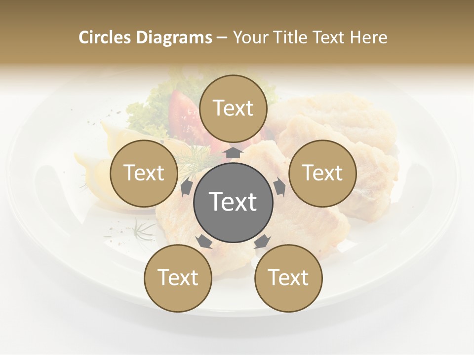 Dish Background Roast PowerPoint Template