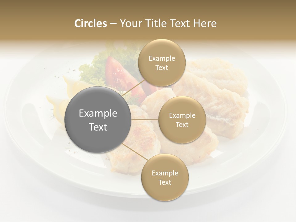 Dish Background Roast PowerPoint Template