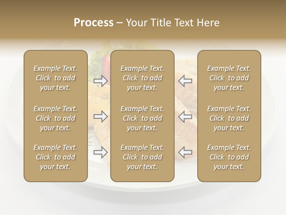 Dish Background Roast PowerPoint Template