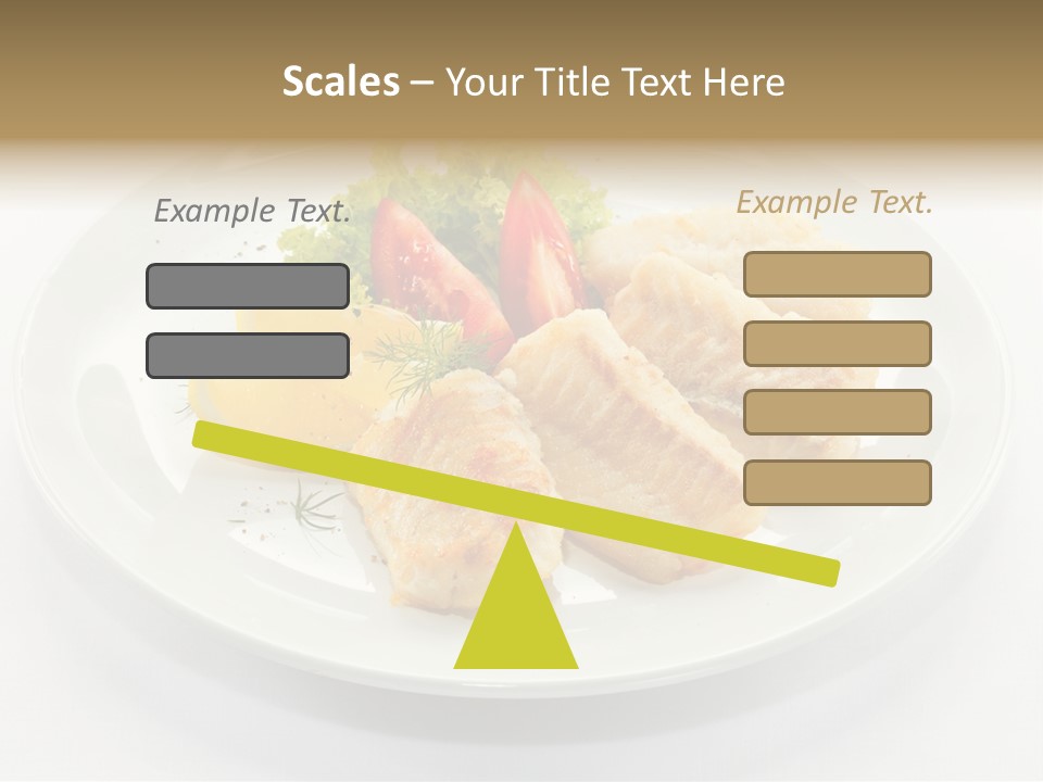 Dish Background Roast PowerPoint Template