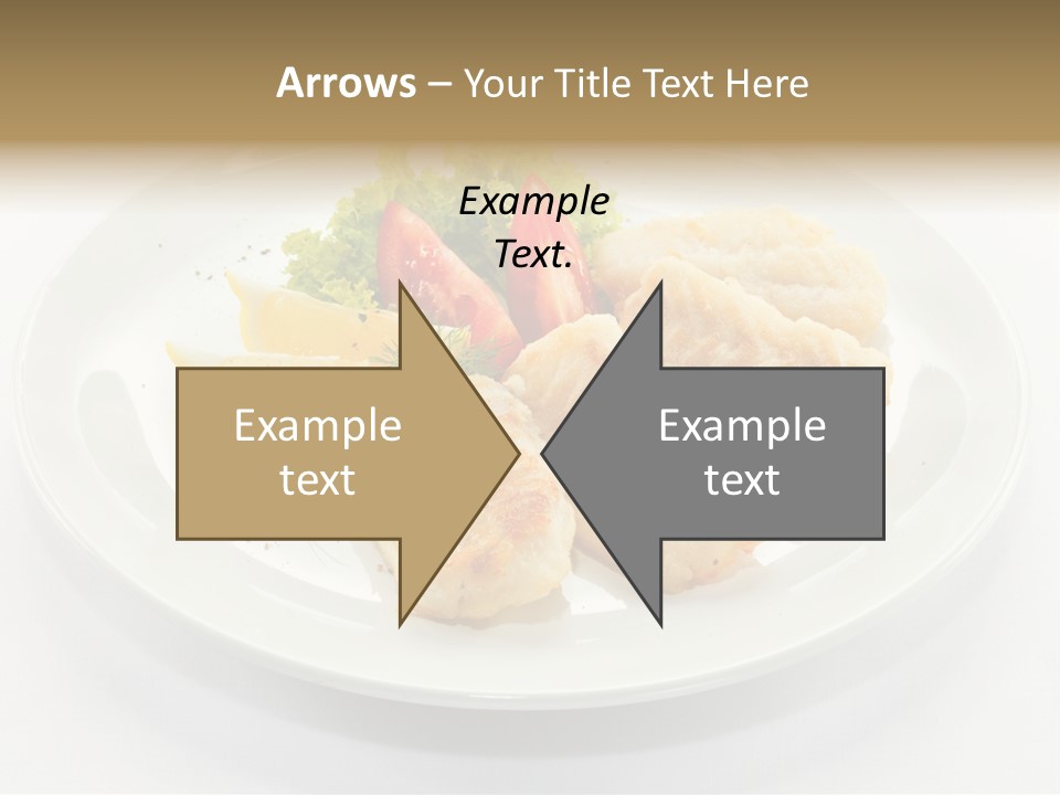 Dish Background Roast PowerPoint Template
