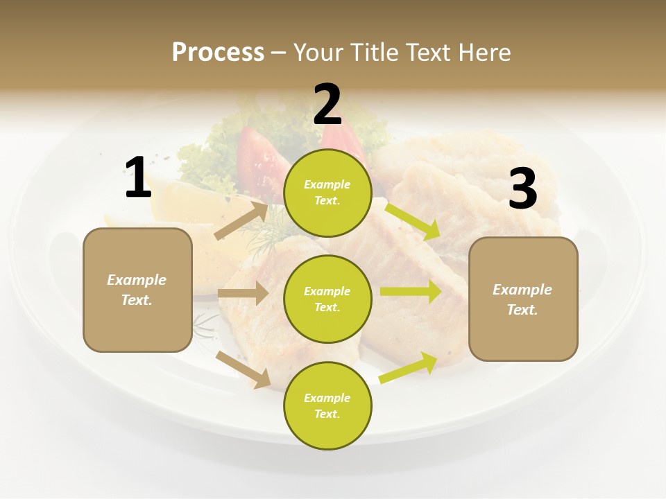 Dish Background Roast PowerPoint Template