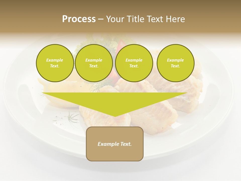 Dish Background Roast PowerPoint Template