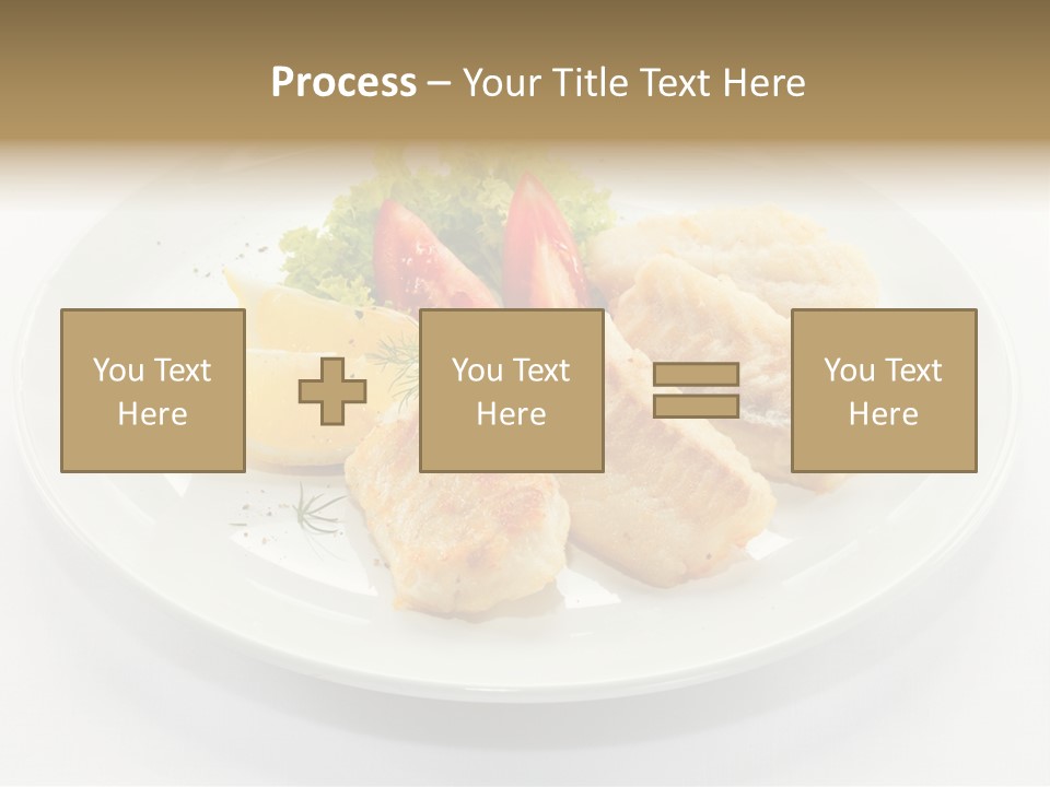 Dish Background Roast PowerPoint Template