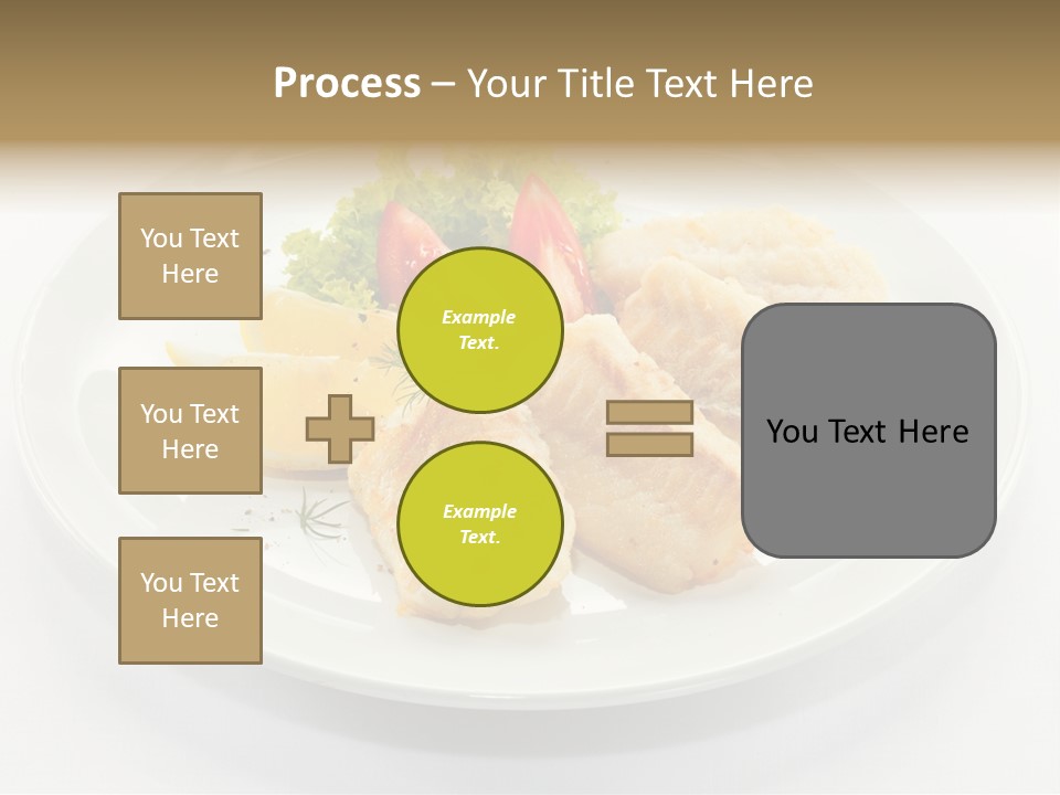 Dish Background Roast PowerPoint Template
