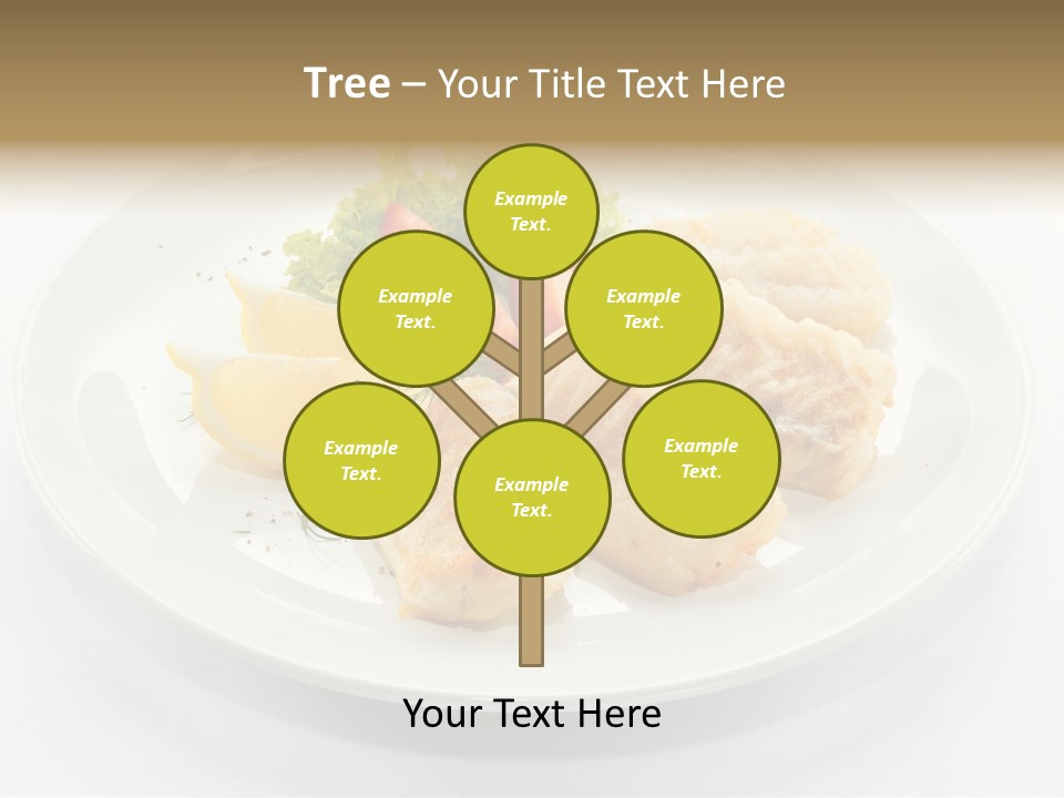 Dish Background Roast PowerPoint Template