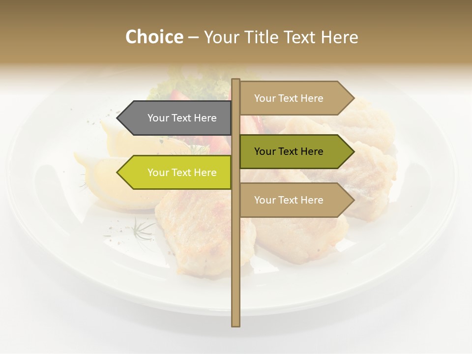 Dish Background Roast PowerPoint Template