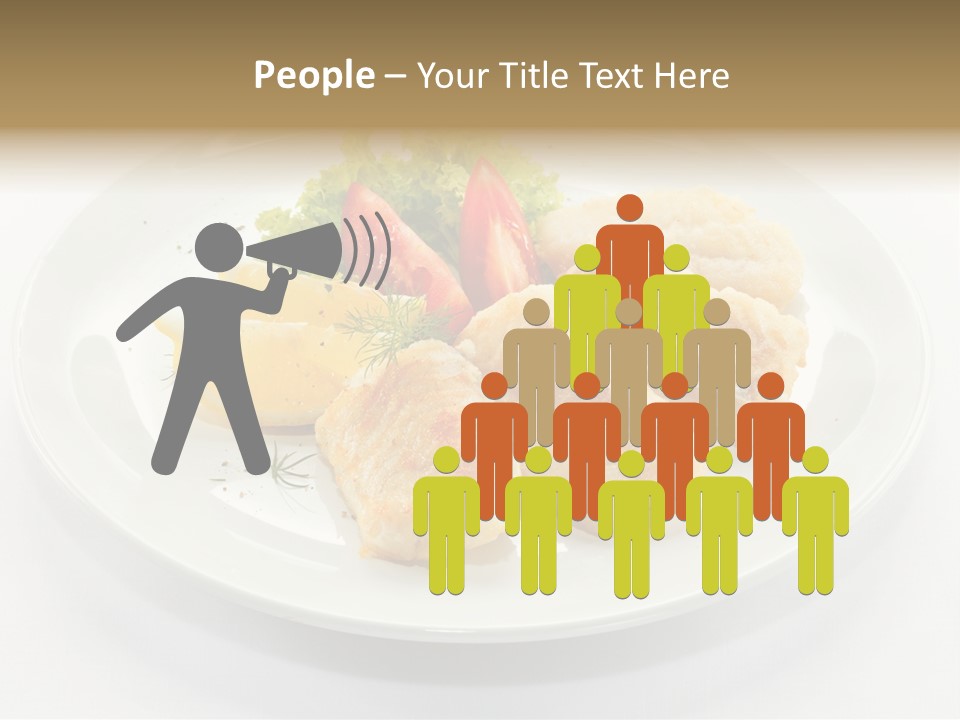 Dish Background Roast PowerPoint Template