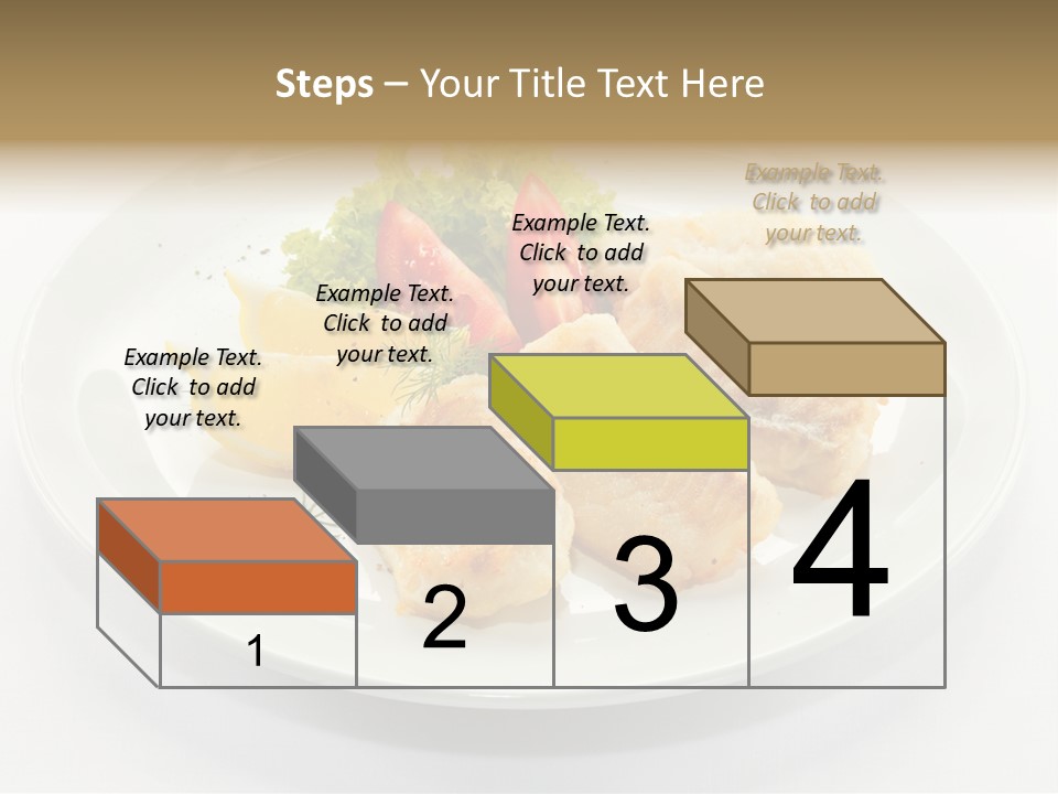 Dish Background Roast PowerPoint Template