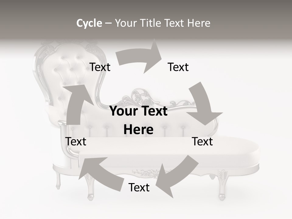 Skew Upholstery Perfection PowerPoint Template
