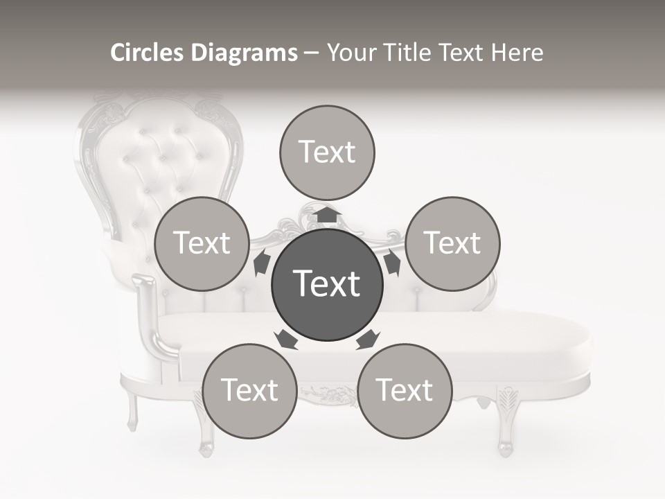 Skew Upholstery Perfection PowerPoint Template