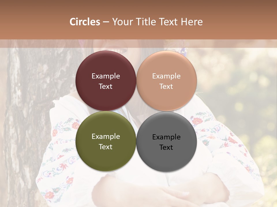 Girl Beauty Idea PowerPoint Template