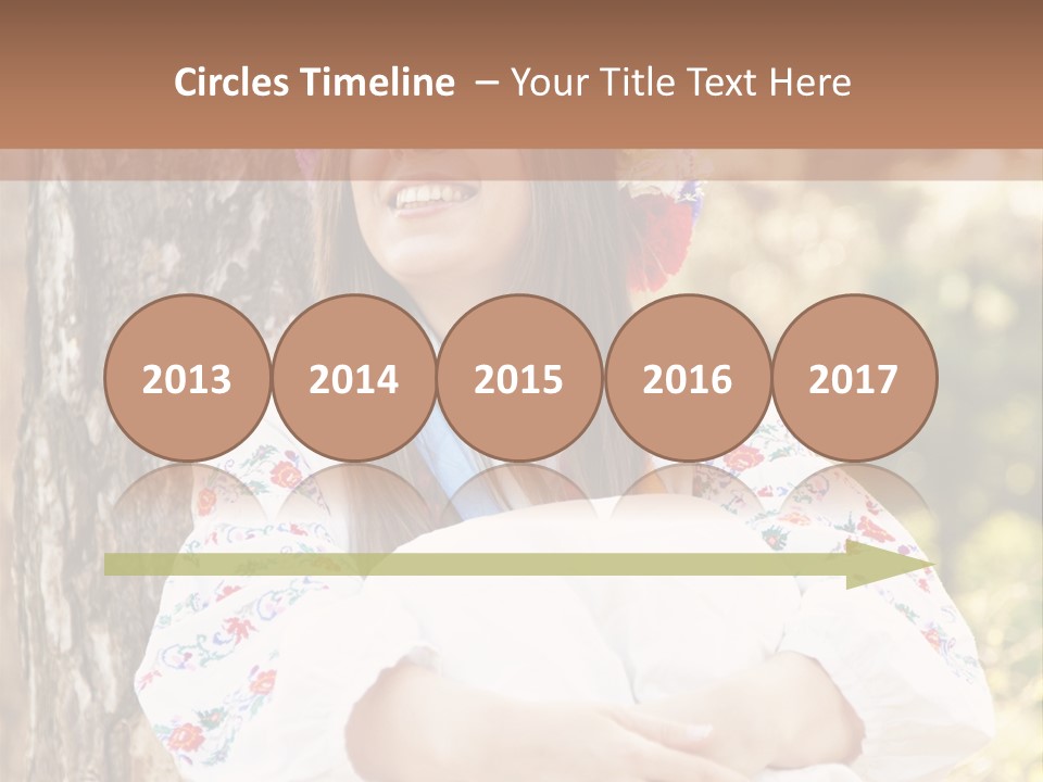 Girl Beauty Idea PowerPoint Template