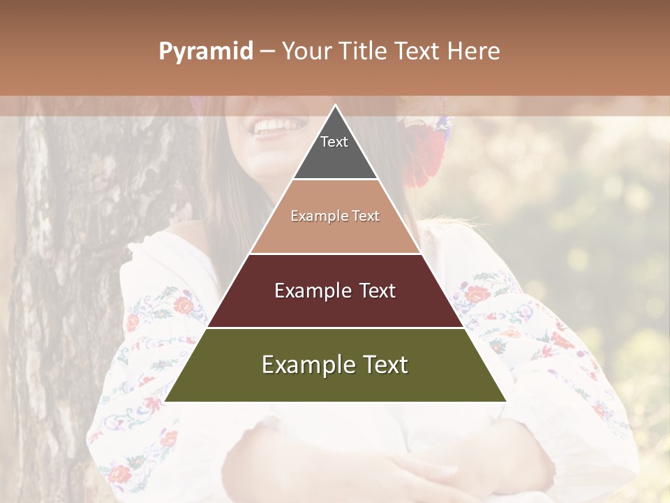 Girl Beauty Idea PowerPoint Template