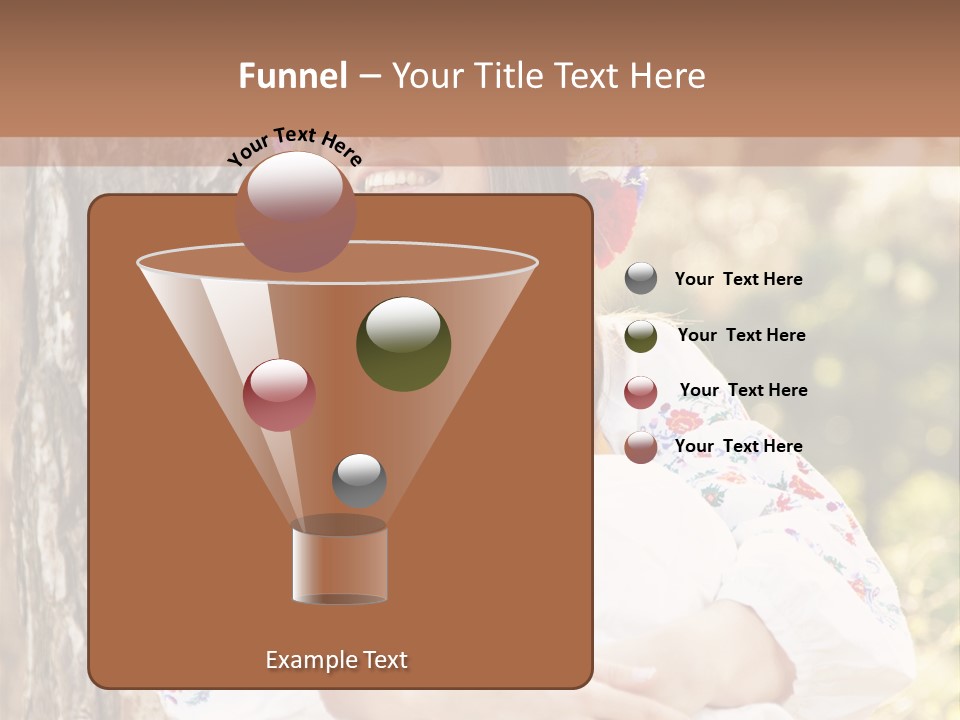 Girl Beauty Idea PowerPoint Template