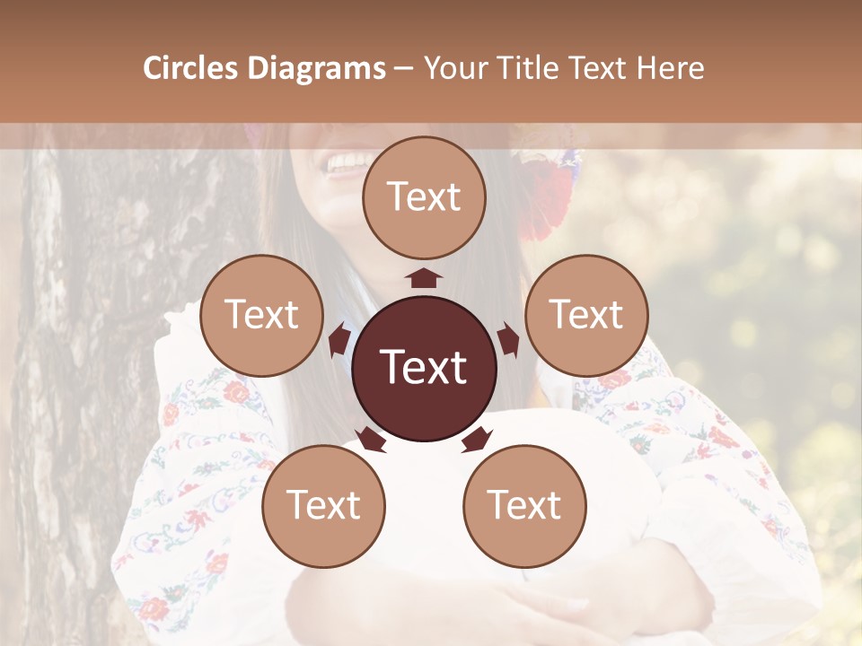 Girl Beauty Idea PowerPoint Template