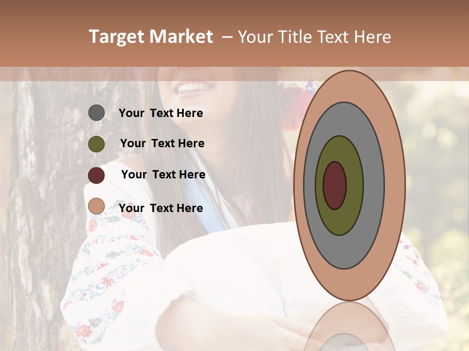 Girl Beauty Idea PowerPoint Template