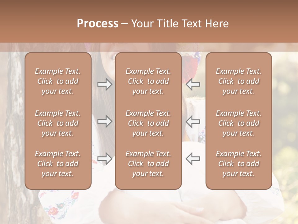 Girl Beauty Idea PowerPoint Template