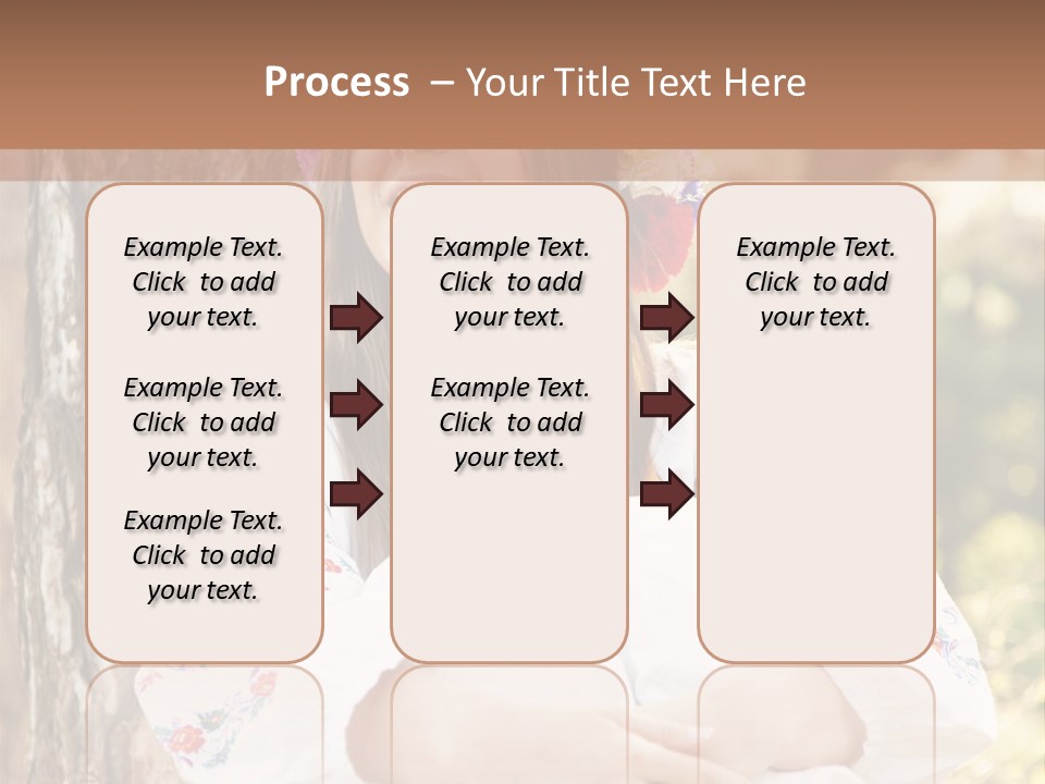 Girl Beauty Idea PowerPoint Template