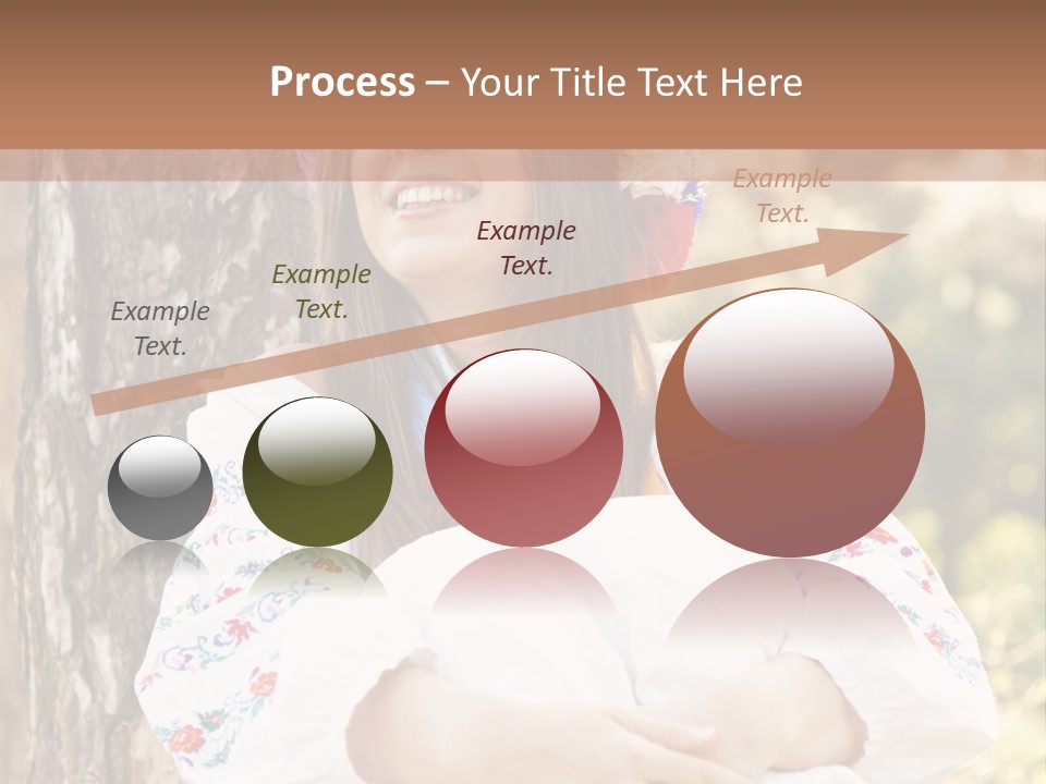 Girl Beauty Idea PowerPoint Template