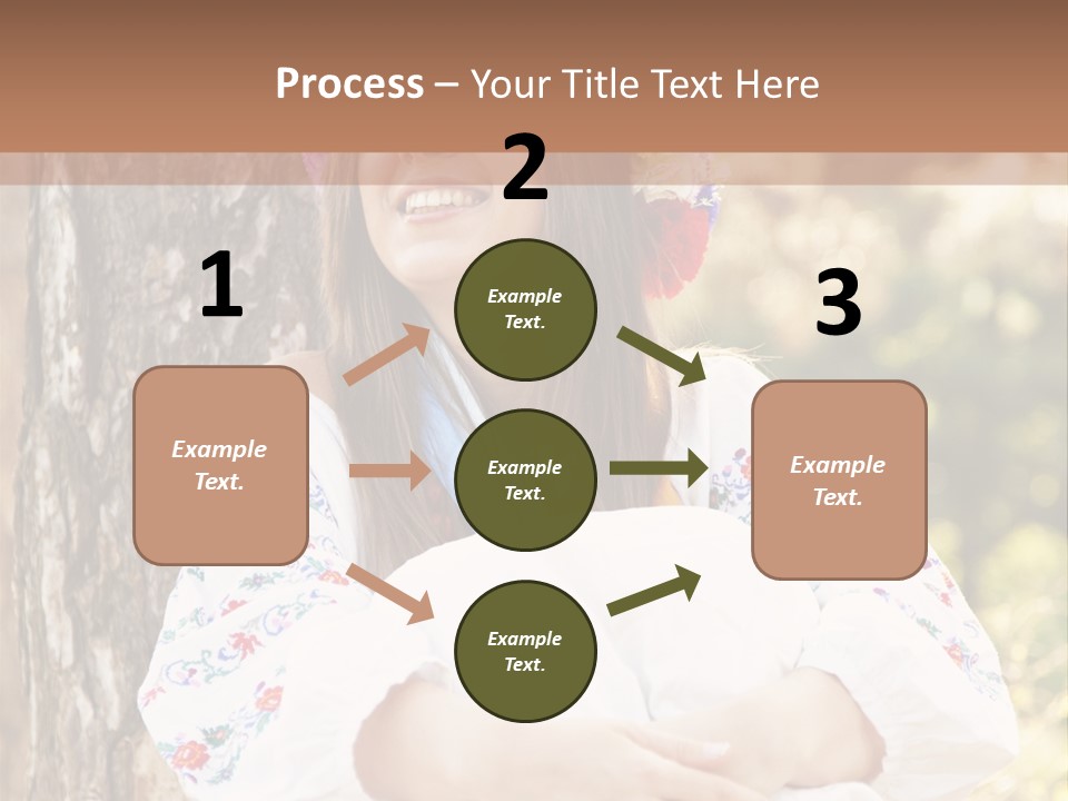 Girl Beauty Idea PowerPoint Template