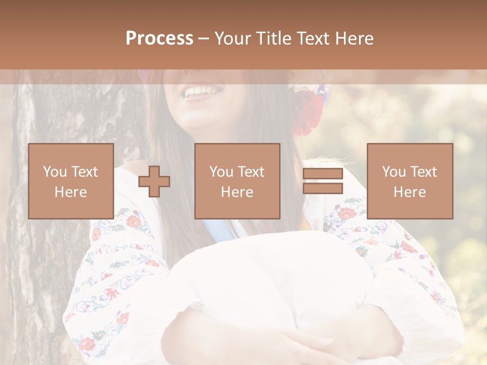 Girl Beauty Idea PowerPoint Template
